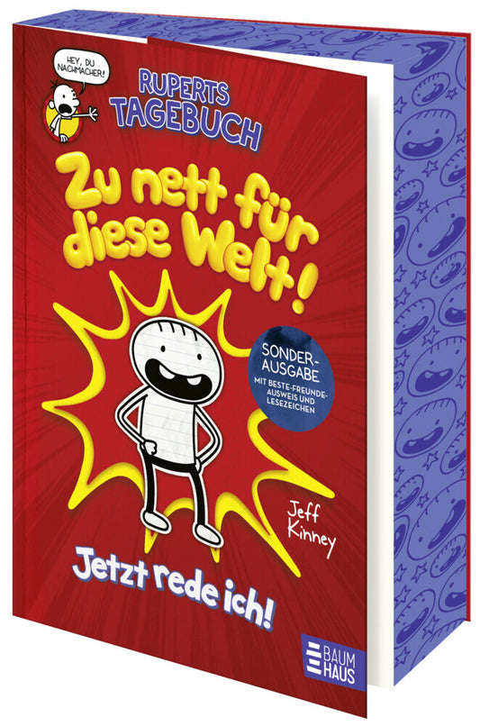 Ruperts Tagebuch - Zu nett für diese Welt! Jetzt rede ich! (Jeff Kinney)