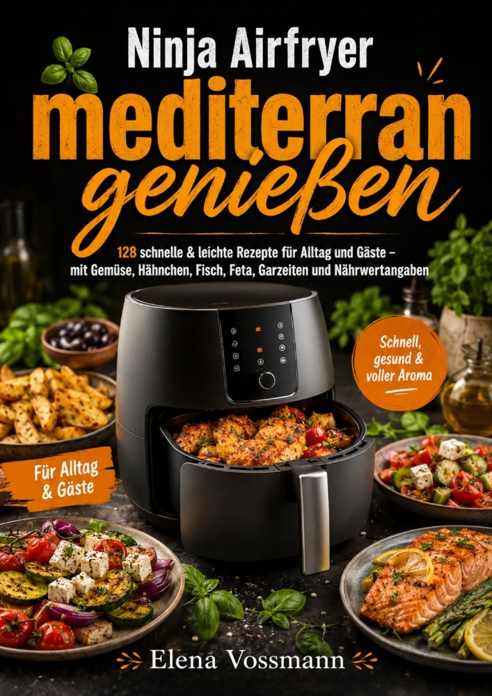 Ninja Airfryer mediterran genießen (Elena Vossmann)