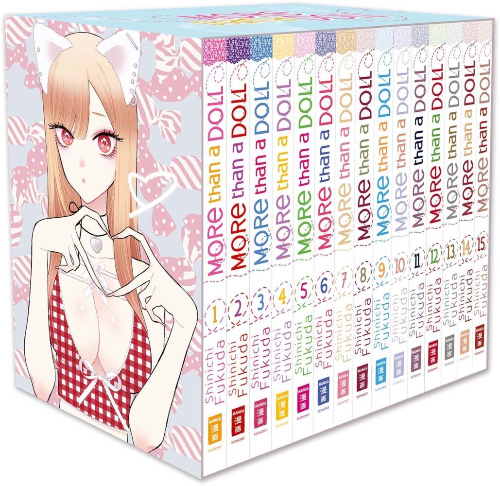 More than a Doll Schuber mit Band 1-15 (Shinichi Fukuda)