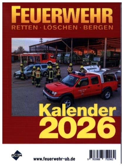 FEUERWEHR Kalender 2026 (Forum Verlag Herkert Gmbh)