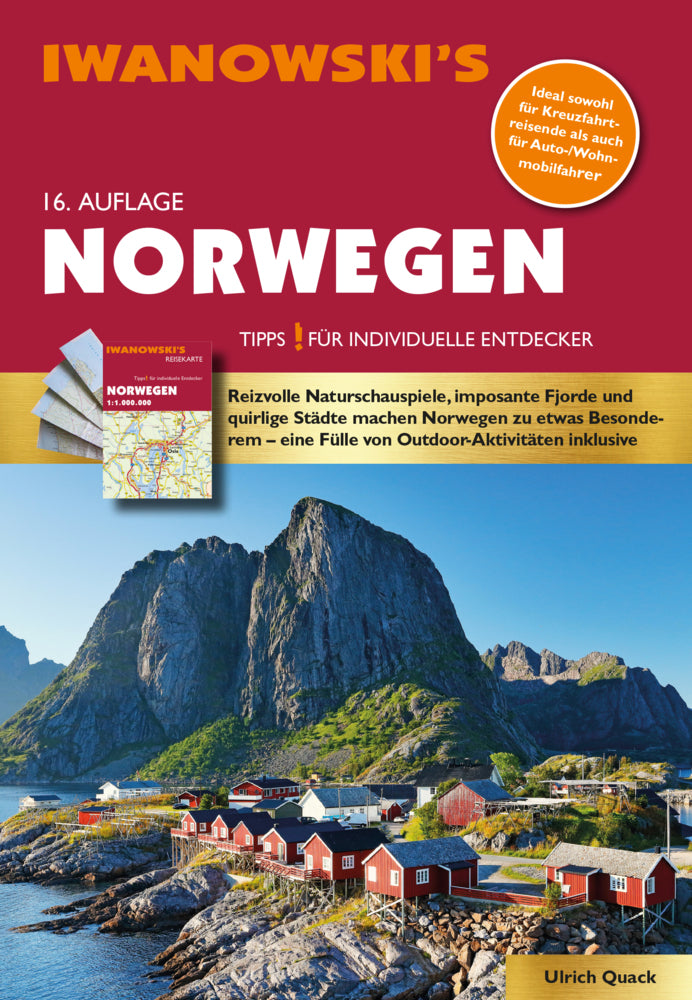 Norwegen - Reiseführer von Iwanowski, m. 1 Karte (Ulrich Quack)