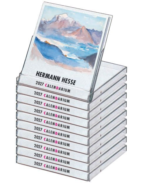 Hermann Hesse CalenDarium 2027. Box mit 10 Exemplaren, 10 Teile (Hermann Hesse)