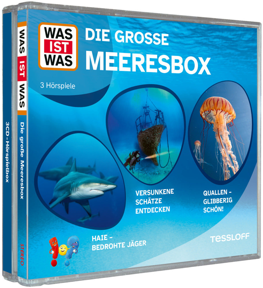 WAS IST WAS 3-CD Hörspielbox. Die große Meeresbox (Tessloff Verlag Ragnar Tessloff Gmbh & Co.Kg)