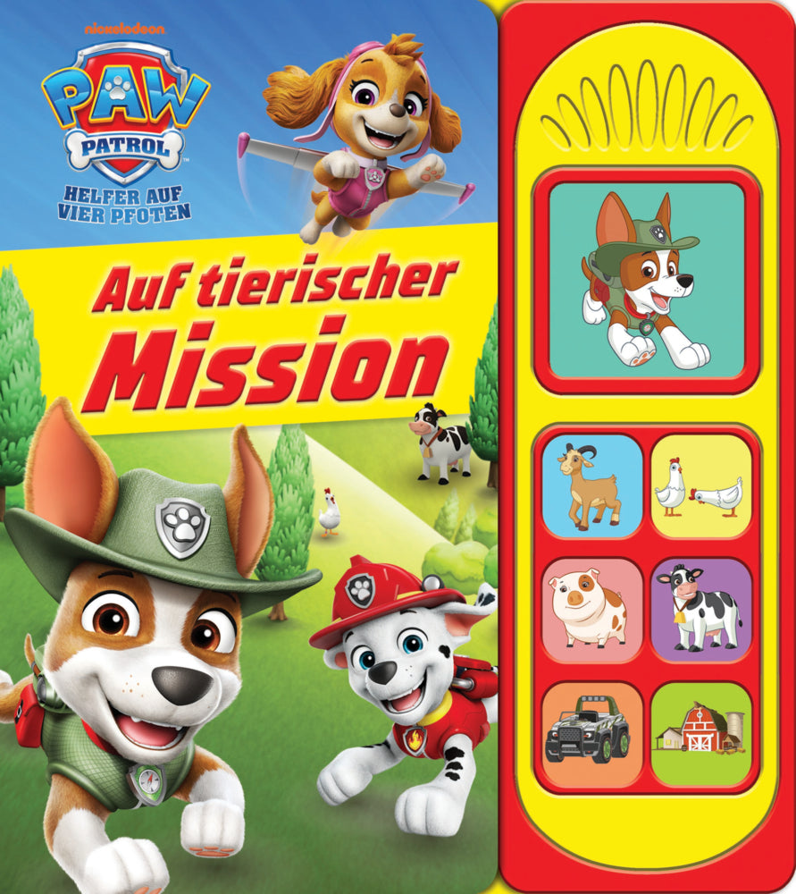 PAW Patrol - Auf tierischer Mission - Soundbuch - Pappbilderbuch mit 7 Geräuschen (Phoenix International Publications Germany Gmbh)