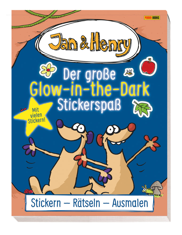 Jan & Henry: Der große Glow-in-the-Dark-Stickerspaß (Panini)