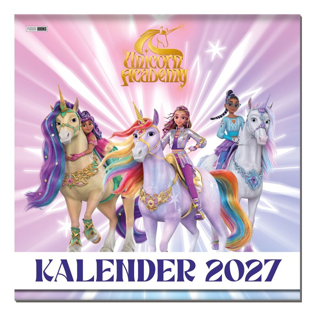 Unicorn Academy: Wandkalender 2027 (Panini)