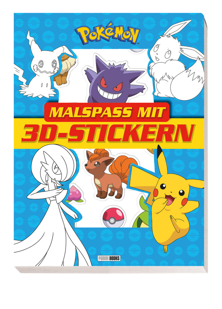 Pokémon: Malspaß mit 3D-Stickern (Pokémon)