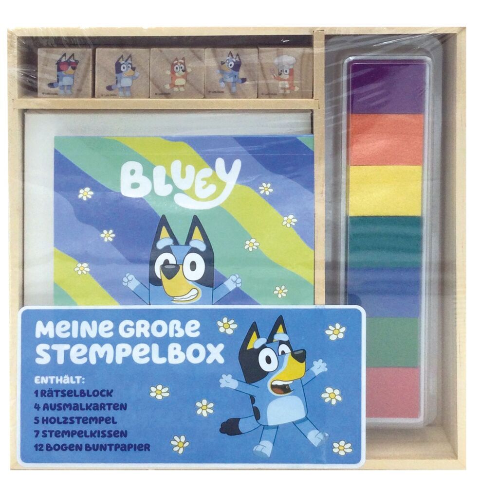 Bluey: Meine große Stempelbox (Panini)