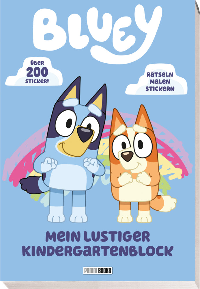 Bluey: Mein lustiger Kindergartenblock (Panini)