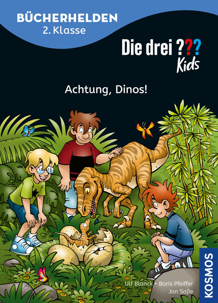 Die drei ??? Kids, Bücherhelden 2. Klasse, Achtung, Dinos! (Boris Pfeiffer)