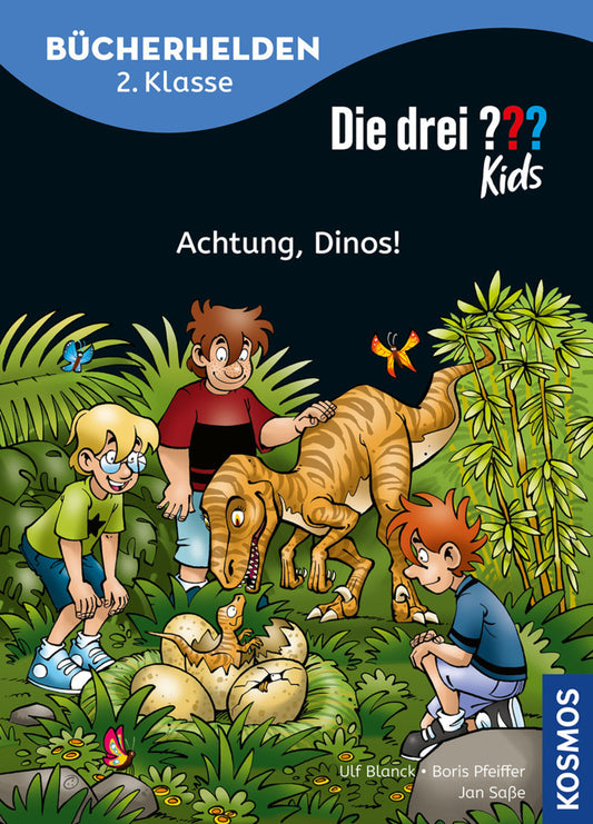 Die drei ??? Kids, Bücherhelden 2. Klasse, Achtung, Dinos! (Boris Pfeiffer)