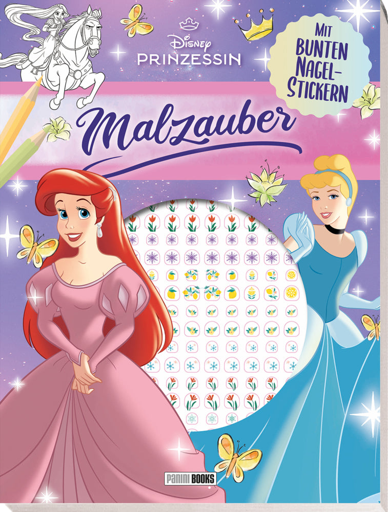 Disney Prinzessin: Malzauber - Mit bunten Nagelstickern! (Disney)