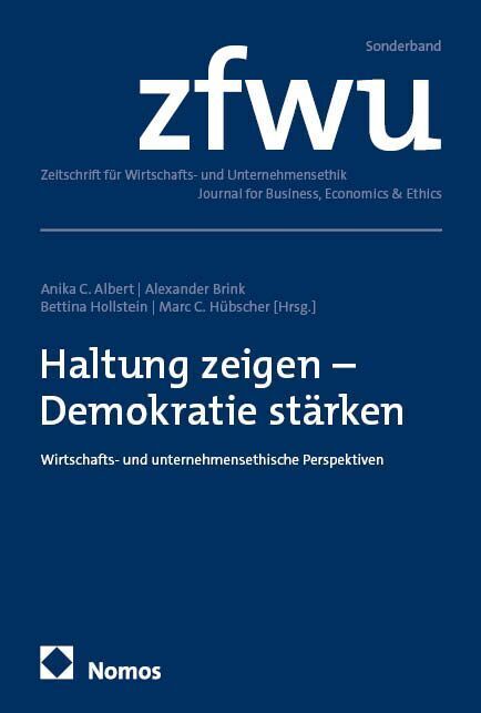 Haltung zeigen - Demokratie stärken (Anika C. Albert)