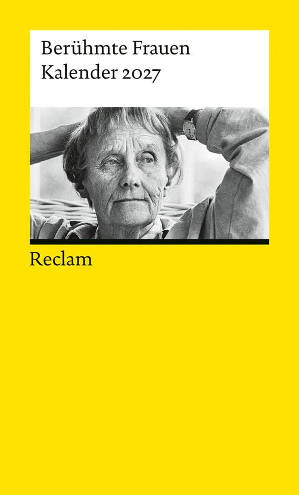 Berühmte Frauen. Kalender 2027 (Luise F. Pusch)