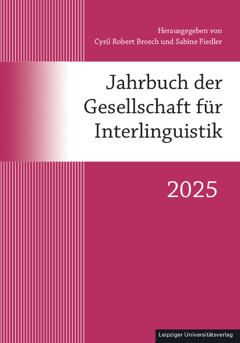 Jahrbuch der Gesellschaft für Interlinguistik (Cyril Robert Brosch)