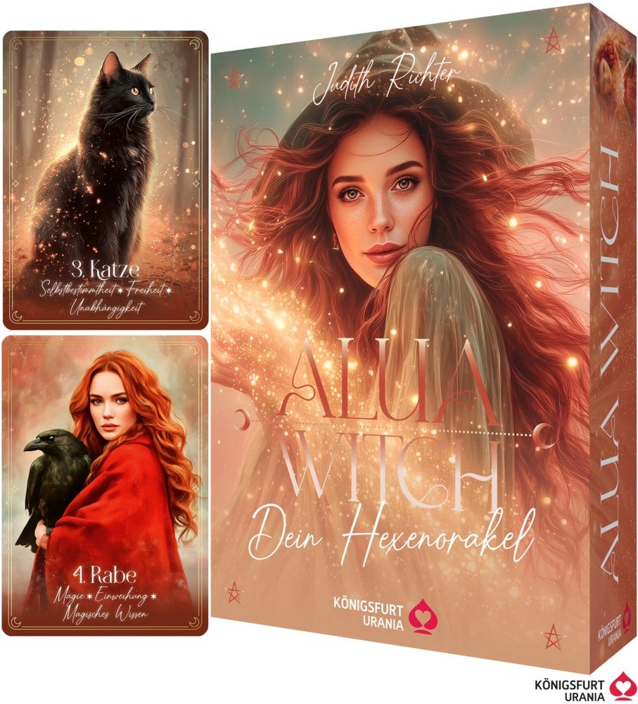 Alua Witch - Dein Hexenorakel - 40 Orakelkarten-96-seitiges Booklet, m. 1 Beilage (Judith Richter)