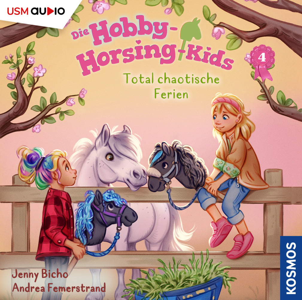 Die Hobby-Horsing-Kids (Folge 4): Total chaotische Ferien, 1 Audio-CD (Jenny Bicho)