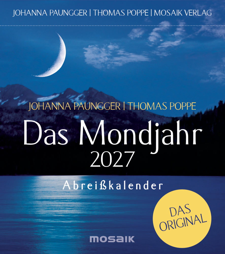 Das Mondjahr 2027 - Abreißkalender (Johanna Paungger)