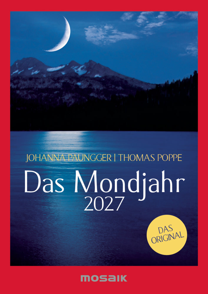 Das Mondjahr 2027 - s/w Taschenkalender (Johanna Paungger)