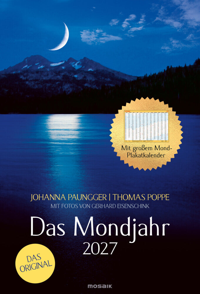 Das Mondjahr 2027 - Wand-Spiralkalender (Johanna Paungger)