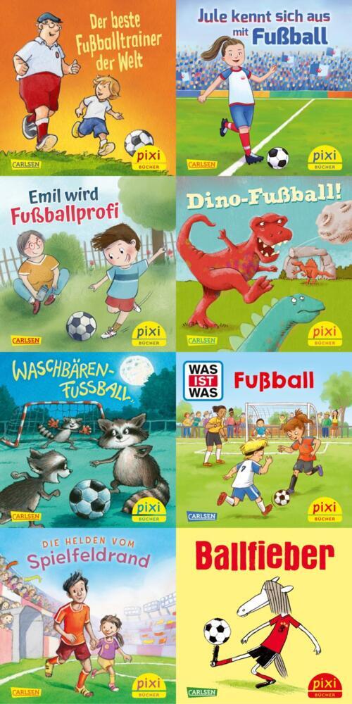 Pixi-8er-Set 310: Pixi im Fußballfieber (8x1 Exemplar), 8 Teile (Diverse)