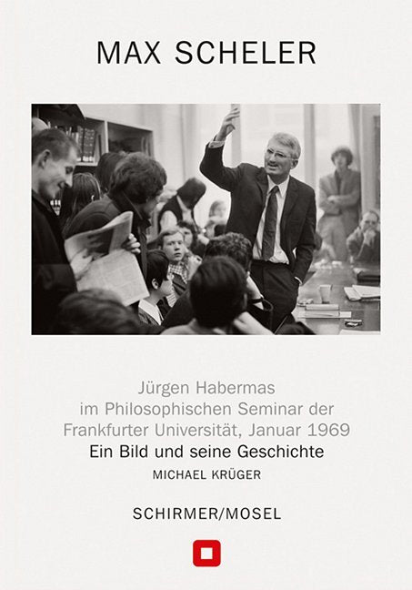 Jürgen Habermas im Philosophischen Seminar der Frankfurter Universität, Januar 1969 (Michael Krüger)