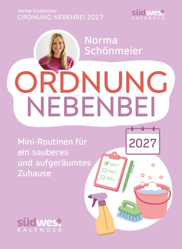 Ordnung nebenbei 2027 - Tagesabreißkalender zum Aufstellen oder Aufhängen (Norma Schönmeier)