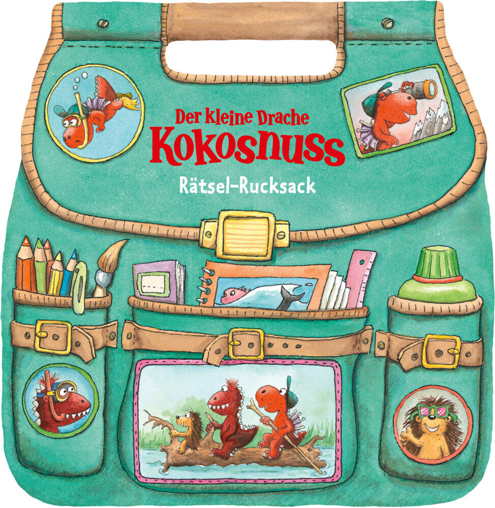 Der kleine Drache Kokosnuss - Rätsel-Rucksack (Ingo Siegner)