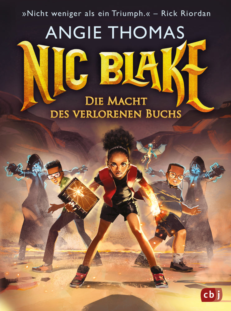 Nic Blake - Die Macht des verlorenen Buchs (Angie Thomas)