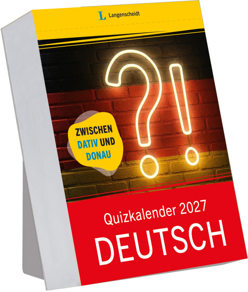 Langenscheidt Quizkalender Deutsch 2027