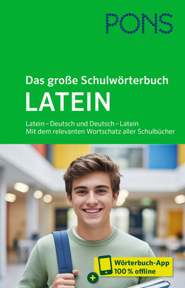 PONS Das große Schulwörterbuch Latein, m.  Buch, m.  Online-Zugang