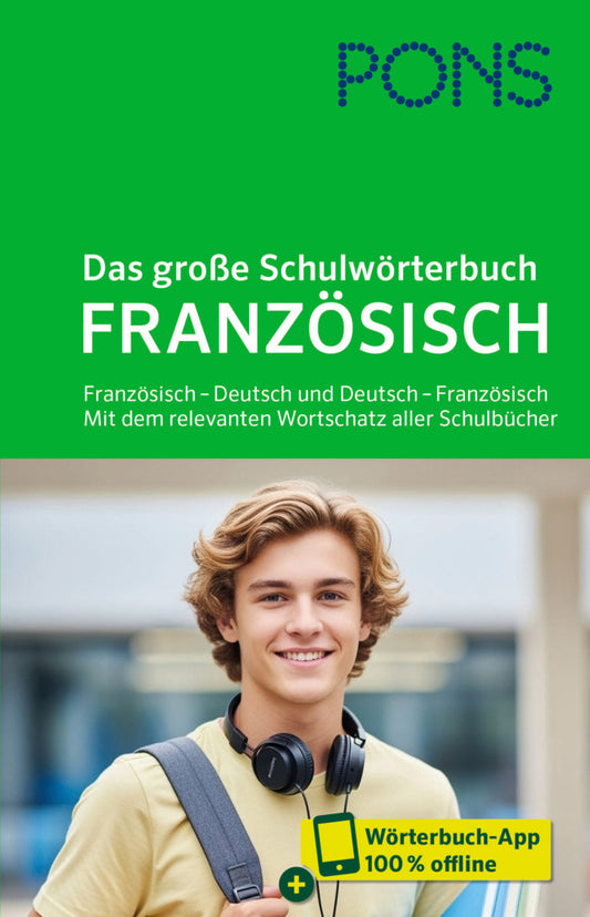 PONS Das große Schulwörterbuch Französisch, m.  Buch, m.  Online-Zugang
