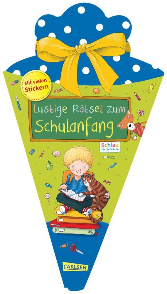 Schlau für die Schule: Lustige Rätsel zum Schulanfang (Schultüte blau) (Christine Mildner)
