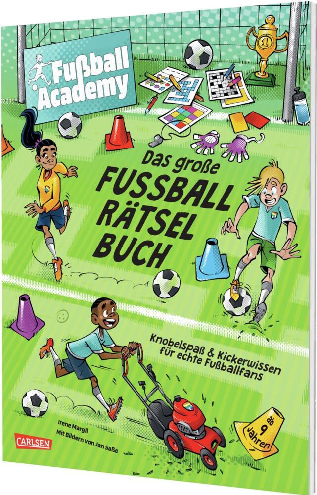 Fußball Academy: Das große Fußball-Rätselbuch (Irene Margil)