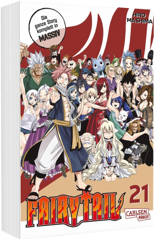 Fairy Tail Massiv 21 (Hiro Mashima)