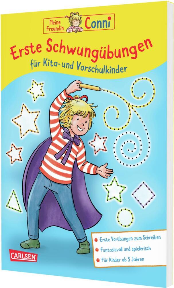 Conni Gelbe Reihe (Beschäftigungsbuch): Erste Schwungübungen für Kita- und Vorschulkinder (Hanna Sörensen)