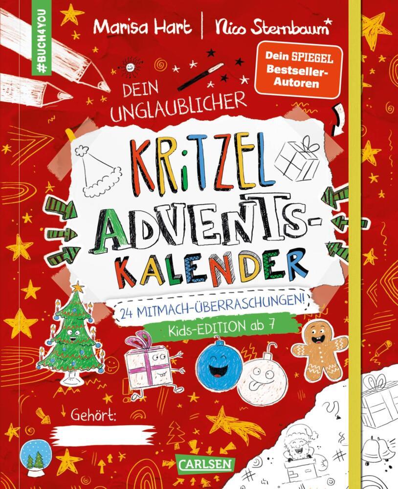 #buch4you: Kritzel-Mitmach-Adventskalender (Marisa Hart)