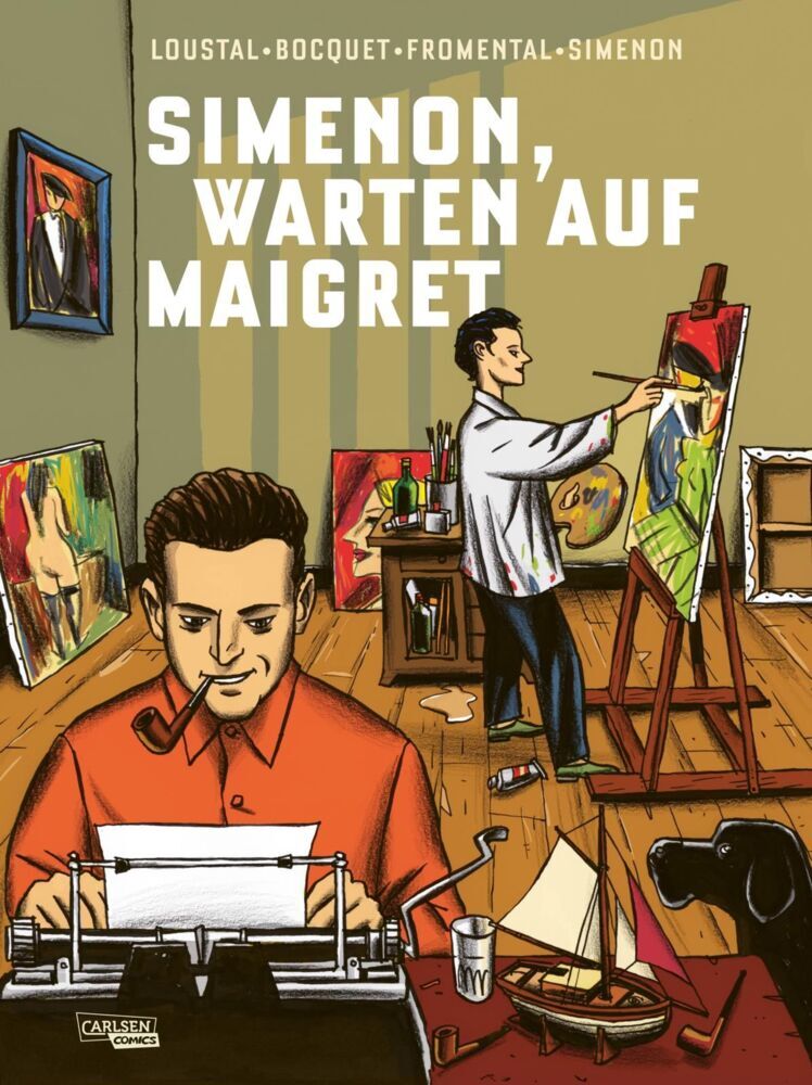 Simenon, Warten auf Maigret (Jean-Luc Fromental)