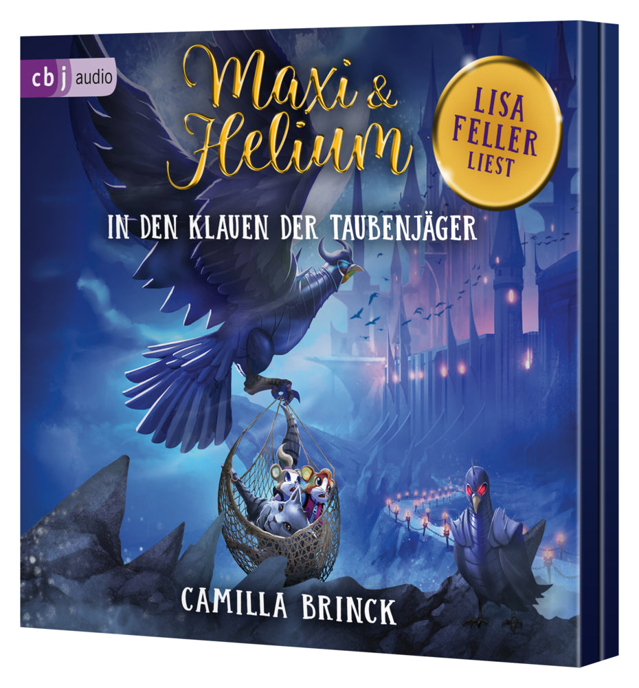 Maxi & Helium - In den Klauen der Taubenjäger, 2 Audio-CD (Camilla Brinck)