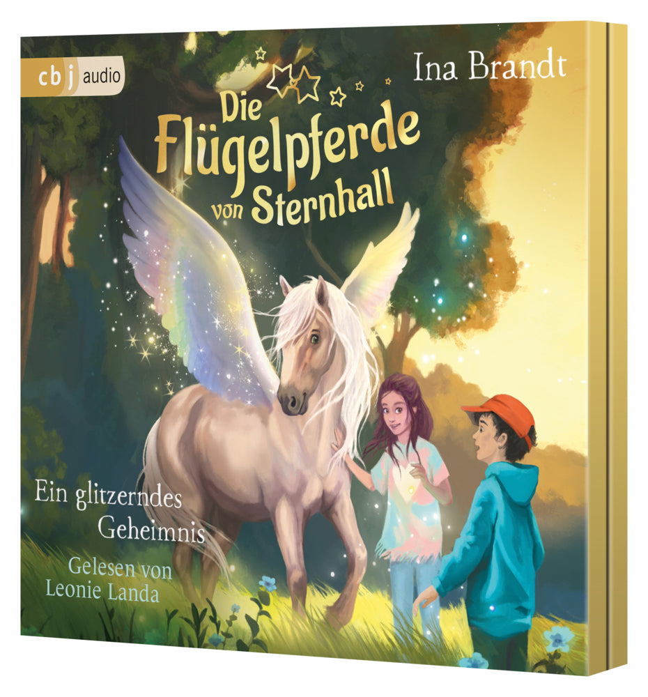Die Flügelpferde von Sternhall (2). Ein glitzerndes Geheimnis, 2 Audio-CD (Ina Brandt)