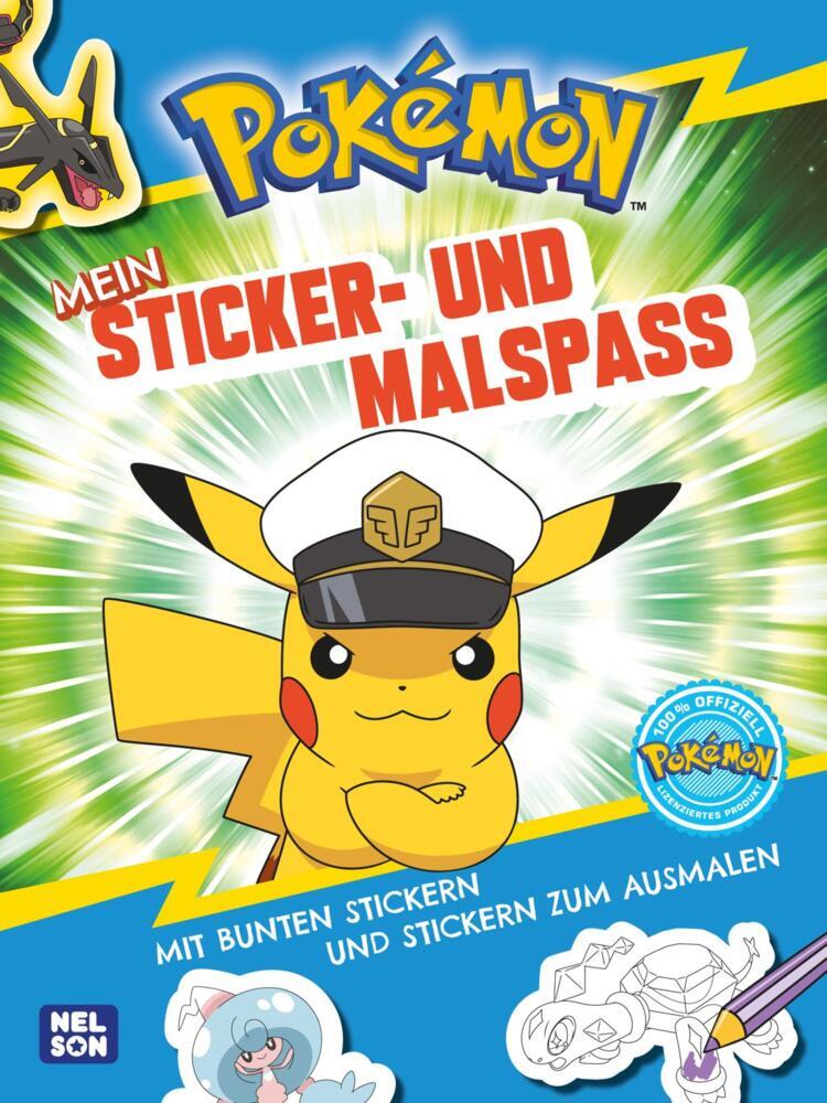 Pokémon Activity-Buch: Pokémon Mein Sticker- und Malspaß