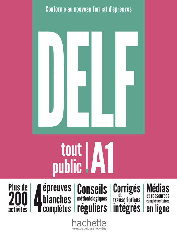 DELF tout public A1 - Conforme au nouveau format d'épreuves (Nelly Mous)