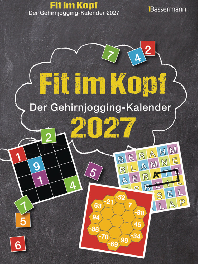 Fit im Kopf - der Gehirnjogging-Kalender 2027 (Eberhard Krüger)