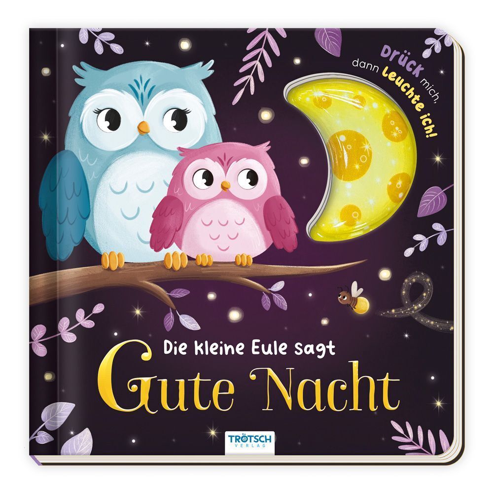 TRÖTSCH - Pappenbuch Leuchtbuch Die kleine Eule sagt Gute Nacht (Trötsch Verlag Gmbh & Co.Kg)