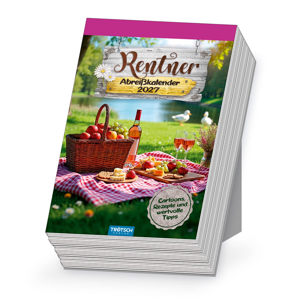 TRÖTSCH - Abreißkalender Rentner 2027 (Trötsch Verlag Gmbh & Co.Kg)