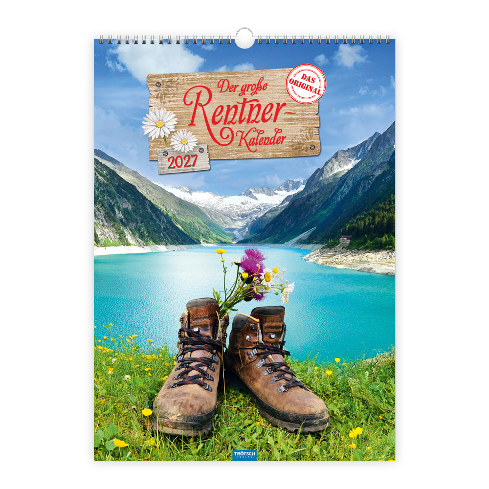 TRÖTSCH - Großbildkalender Der große Rentnerkalender 2027 (Trötsch Verlag Gmbh & Co.Kg)