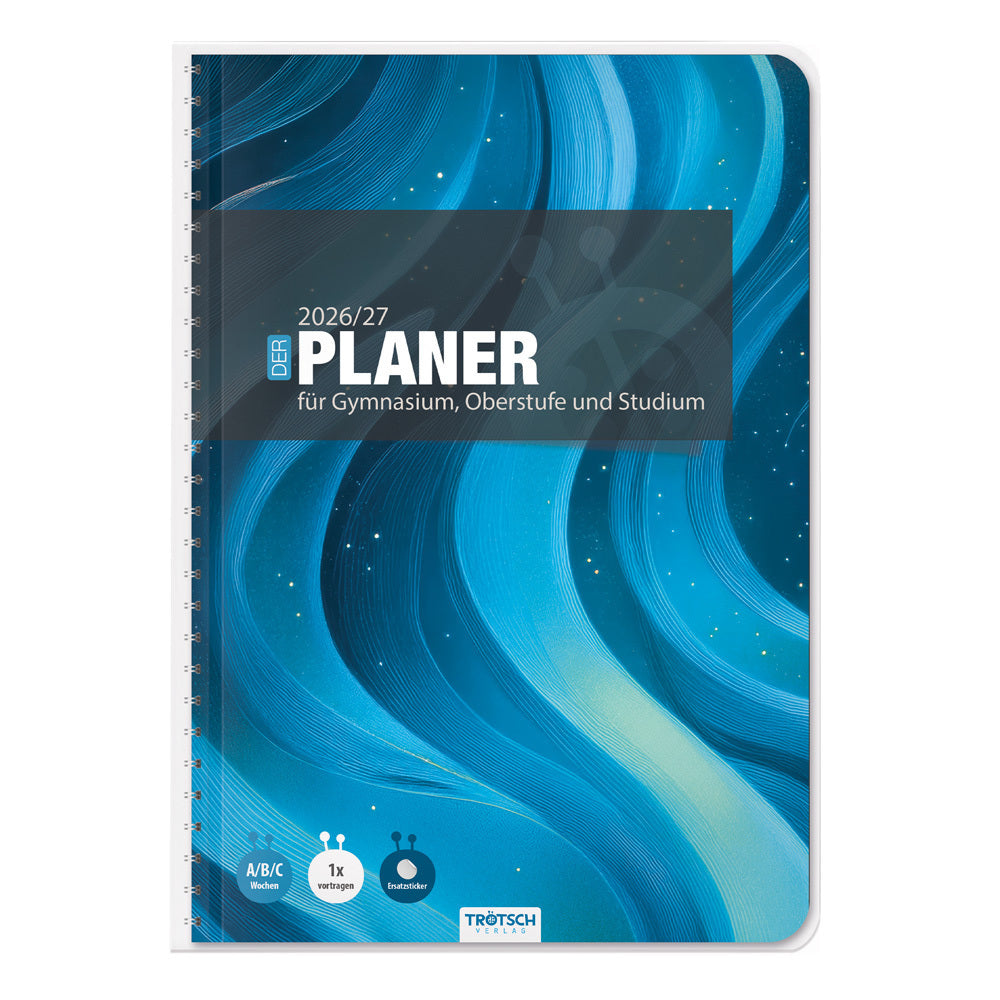 TRÖTSCH - Gymnasialplaner Blue 26/27 (Trötsch Verlag Gmbh & Co.Kg)