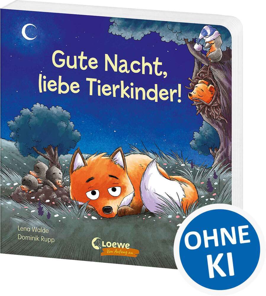 Gute Nacht, liebe Tierkinder! (Lena Walde)