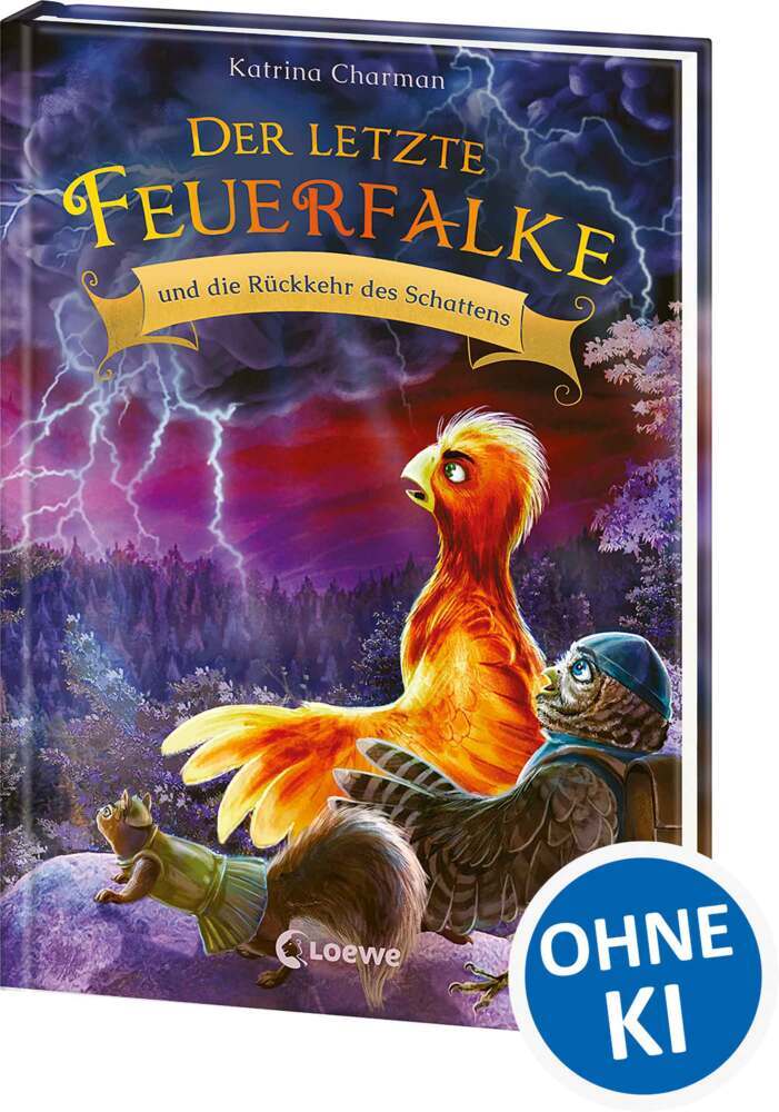 Der letzte Feuerfalke und die Rückkehr des Schattens (Band 12) (Katrina Charman)