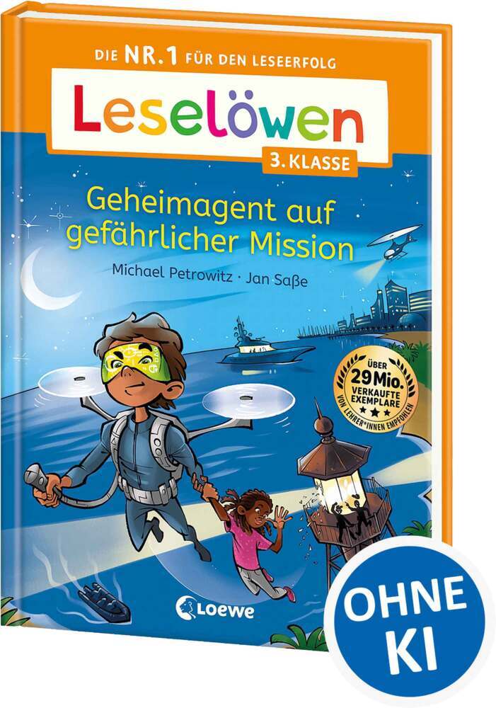 Leselöwen 3. Klasse - Geheimagent auf gefährlicher Mission (Michael Petrowitz)